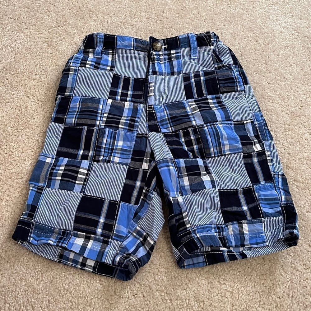 GYMBOREE SIZE 12 BLUE SHORTS